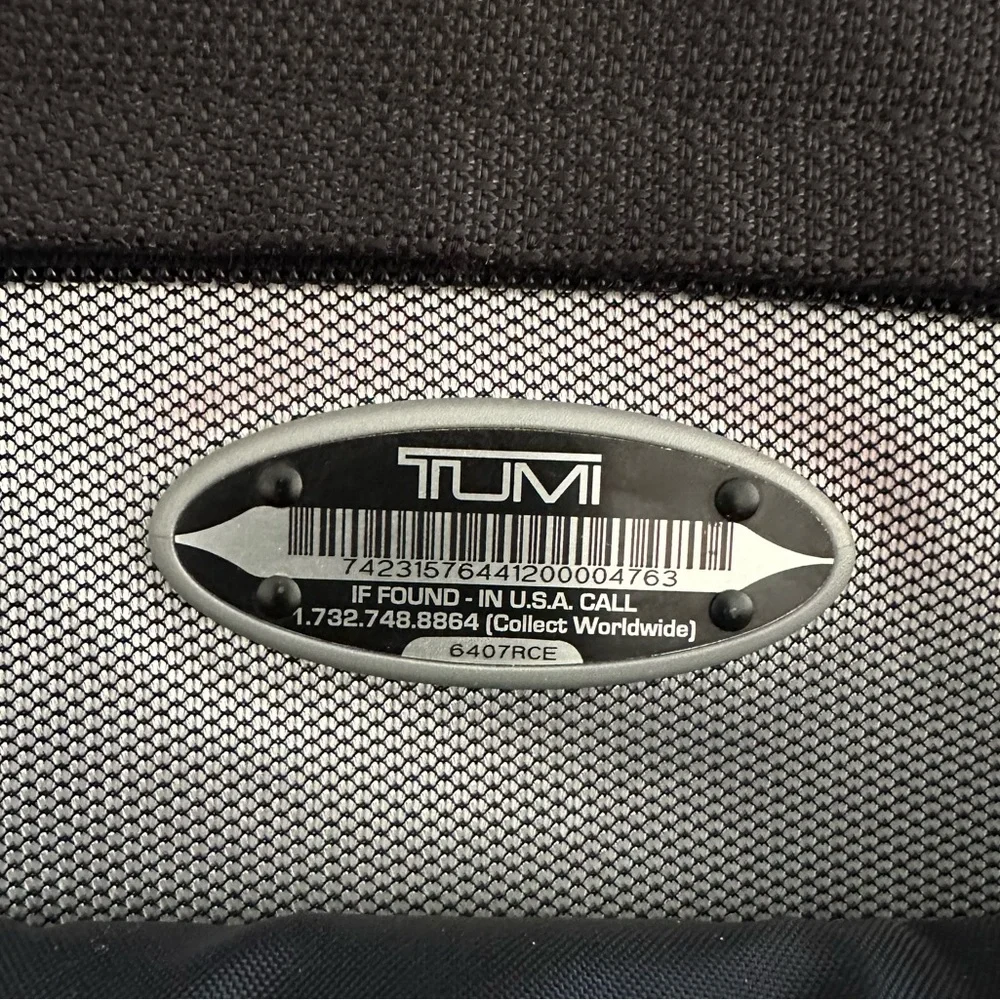 Tumi Ducati Ballistic Nylon Crossbody Messenger Computer Travel Bag